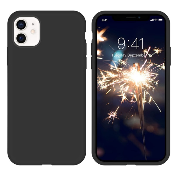 iPhone 12 Pro - Slidstærkt FLOVEME Cover Svart