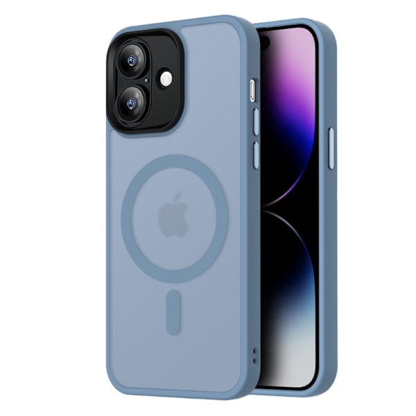 iPhone 16 Plus Skal - Perfekt Passform & Magnetiskt Grepp Rosa