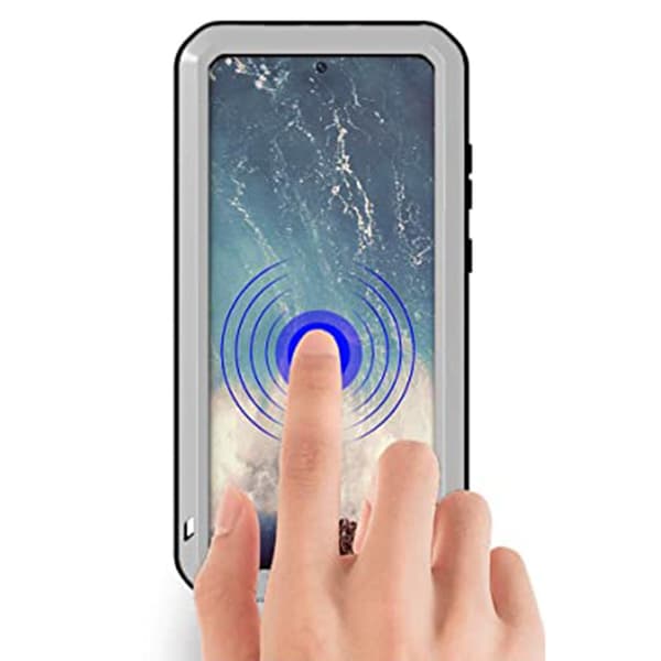 Støtdempende deksel - Samsung Galaxy S20 Ultra Silver