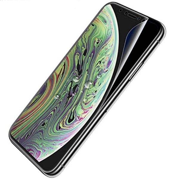 iPhone X/XS Skærmbeskytter 9H Nano-Soft Screen-Fit HD-Clear Transparent/Genomskinlig
