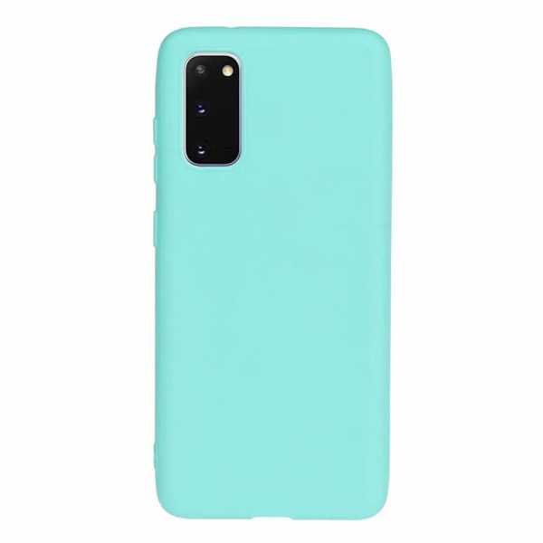 Silikone etui - Samsung Galaxy S20 Grön