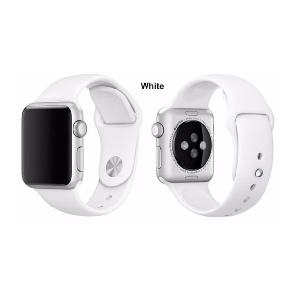 Apple Watch 4 - 44mm -  NORTH EDGE tyylikäs silikoniranneke Vintagevit L
