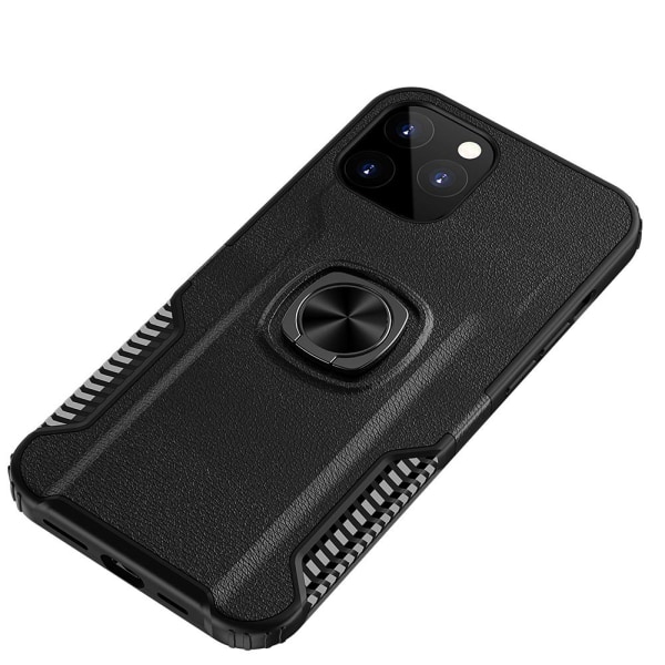 iPhone 12 Pro Max - Praktisk taske med ringholder Roséguld