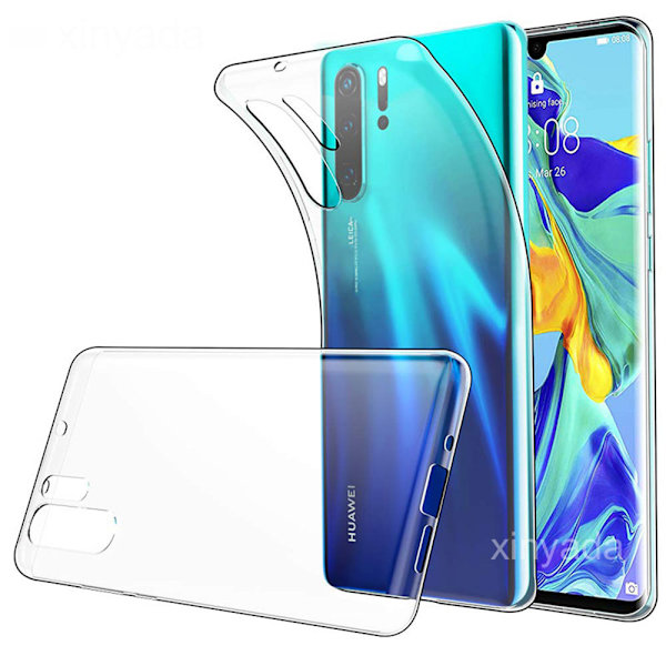 Huawei P30 Pro - Skyddande Heltäckande Silikonskal NORTH Rosa