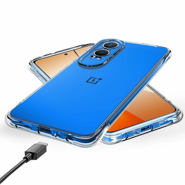 Oneplus Nord CE4 lite 5G - Stötdämpande Tunt Silikonskal