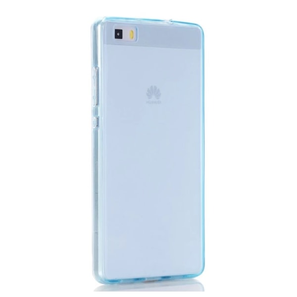 Huawei P10 Plus - Dubbelsidigt Silikonfodral med TOUCHFUNKTION Svart