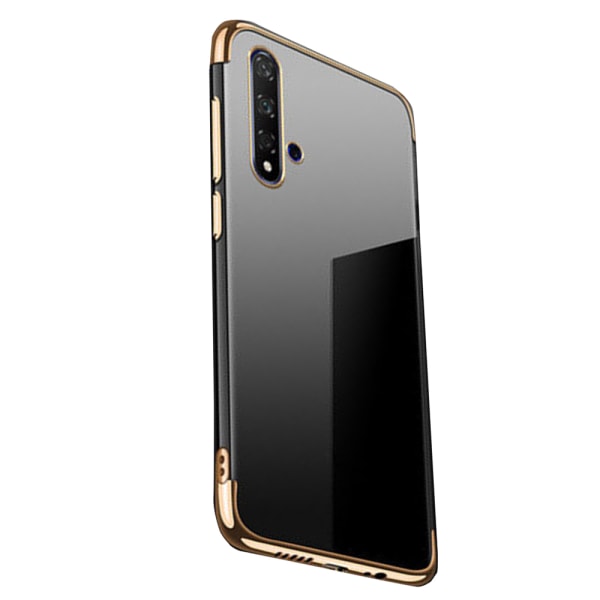Huawei Nova 5T - Gennemtænkt beskyttelsescover FLOVEME Guld