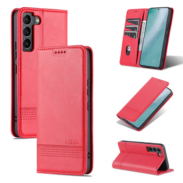 Samsung Galaxy - Yazunshi Plånboksfodral Röd S23 Plus