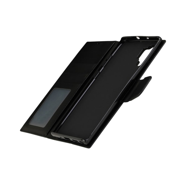 Elegant Hanman Plånboksfodral - Samsung Galaxy Note10 Plus Mörkblå Mörkblå