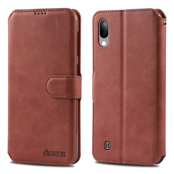 Beskyttende lommebokdeksel (AZNS) - Samsung Galaxy A10 Röd