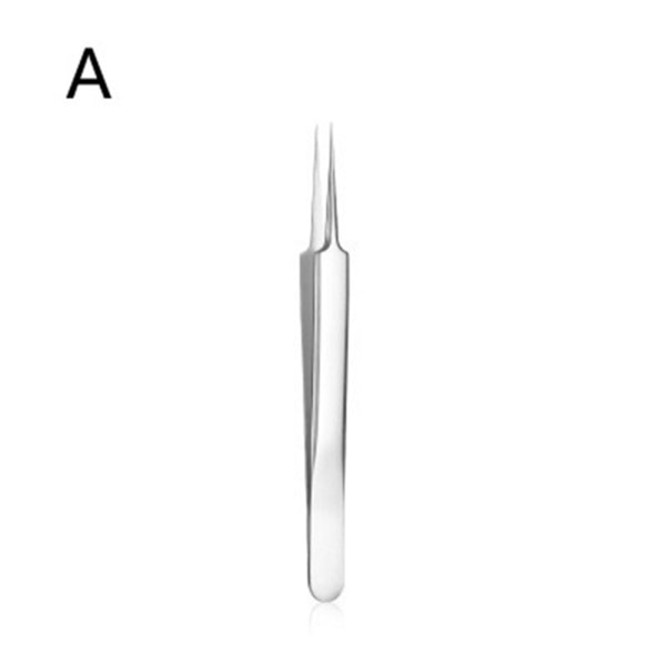 Pincetter för Akne/Pormask (Rostfritt Stål) Böjd (C)