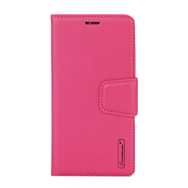 iPhone 12 - beskyttende elegant lommebokdeksel (Hanman) Lila