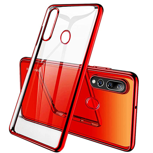 Huawei P Smart Z - Gennemtænkt beskyttelsescover FLOVEME Röd Röd