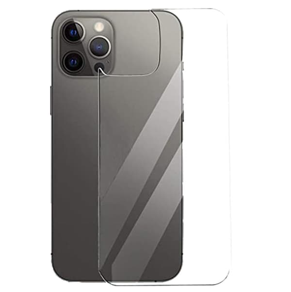 3-PACK Baksida Skärmskydd 9H 0,3mm iPhone 12 Pro Max Transparent