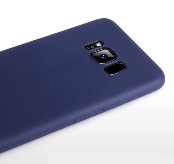 Galaxy S8 Silikon Skal Vit Vit