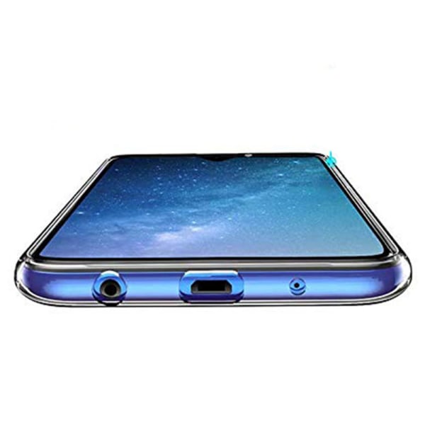 Samsung Galaxy A9 2018 - Iskuja vaimentava silikonikuori Transparent/Genomskinlig