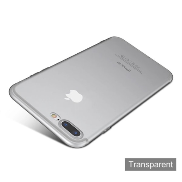 iPhone 5/5S/5SE - Stilig matt silikondeksel fra NKOBEE Transparent/Genomskinlig