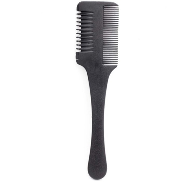 Praktisk Styling Kam med barberblad Svart