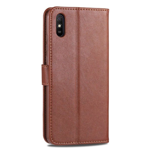Xiaomi Redmi 9AT - Skyddande Praktiskt Plånboksfodral Svart
