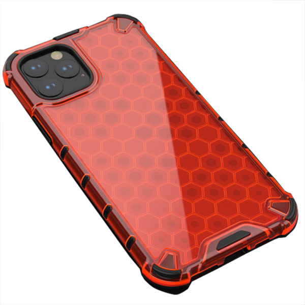 iPhone 11 Pro Max - Gjennomtenkt bikubedeksel Röd