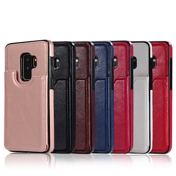 Skal med Plånbok för Samsung Galaxy S9+ Svart
