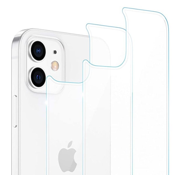 iPhone 12 Mini Fram- & Baksida Skärmskydd 0,3mm Transparent