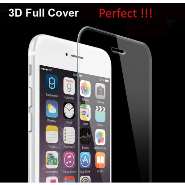 iPhone 7 (2-PACK) Näytönsuoja HuTech 3D/HDClearilta