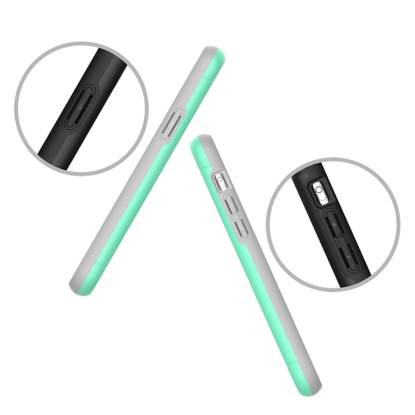 iPhone 11 Pro Max - Elegant stødsikkert cover med kortholder Grön Grön