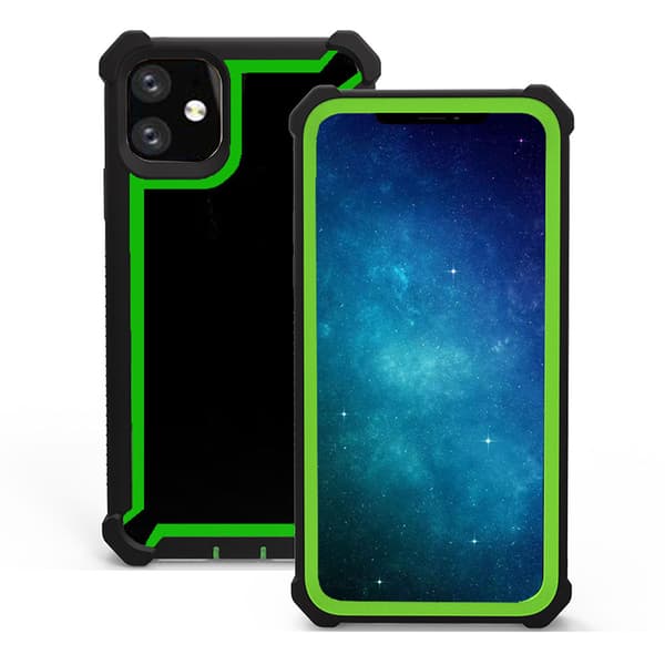 iPhone 11 - Elegant Smart Skal ROSA/VIT ROSA/VIT