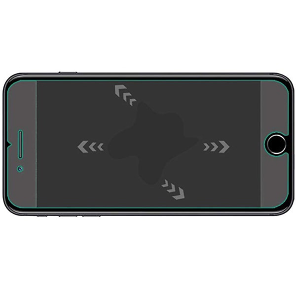 iPhone 7+ skjermbeskytter 3-PACK Standard 9H Skjermtilpasset HD-Clear