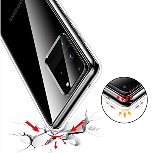 Stötdämpande Skal FLOVEME - Samsung Galaxy S20 Ultra Transparent/Genomskinlig