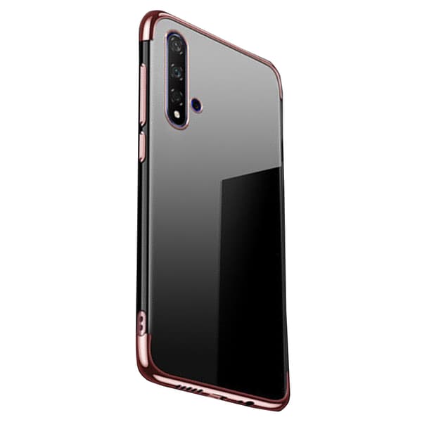 Elegant Silikonskal - Huawei Nova 5T Röd
