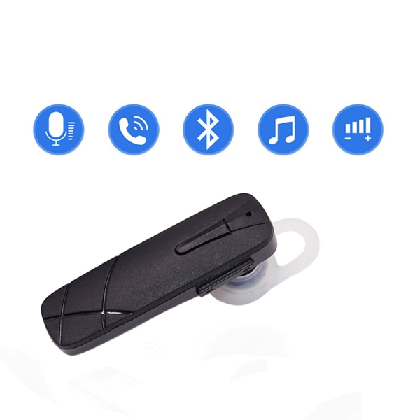 Praktiskt Bluetooth Handsfree Headset (Mini) Svart