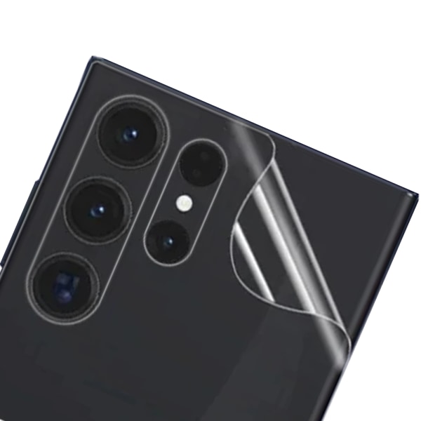 3-PACK - Samsung Galaxy S24 Ultra - Hydrogel Skärmskydd HD 0,2mm Transparent