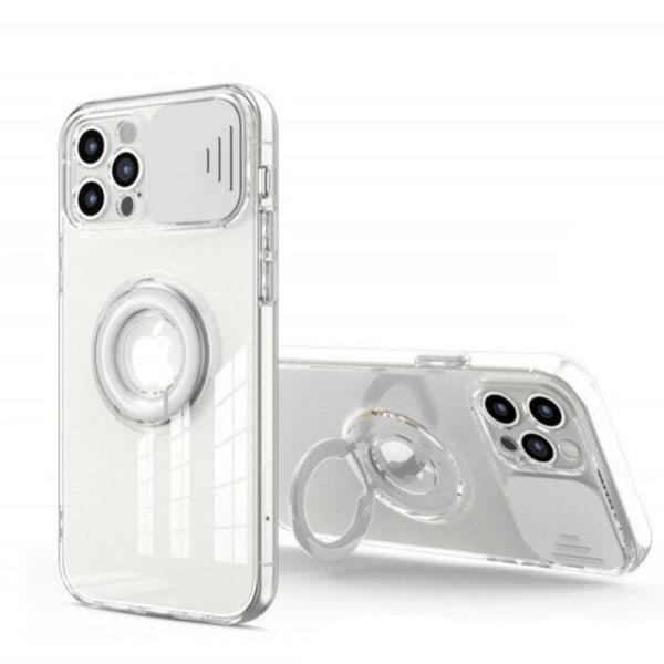 iPhone 12 Pro Max - Beskyttende, praktisk FLOVEME-etui Svart