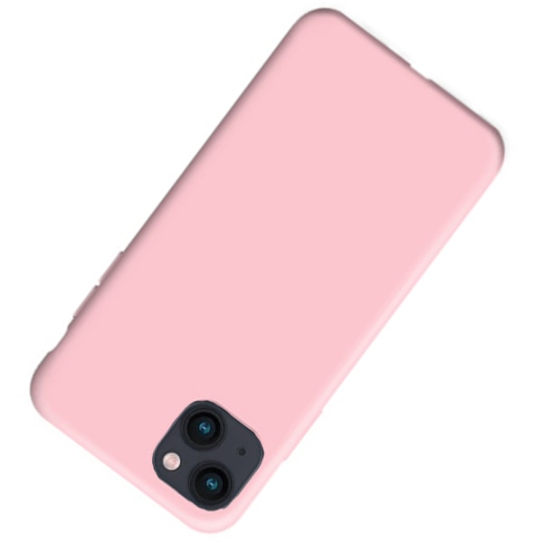 iPhone 13 - Stilfuldt beskyttende LEMAN-cover Ljusrosa