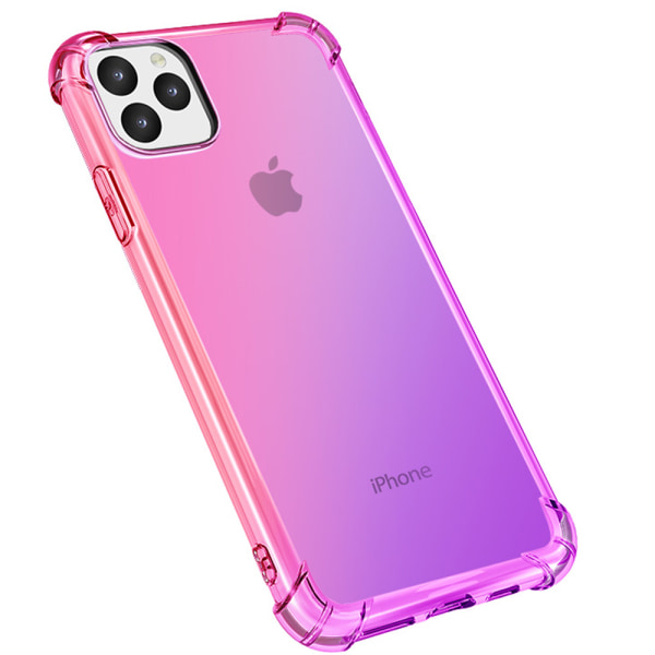 iPhone 14 Pro Max - Tyylikäs silikonisuojakuori Blå/Rosa