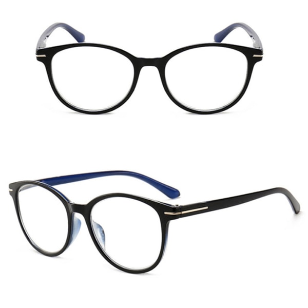 Stilrene lesebriller med vintage-design Brun +2