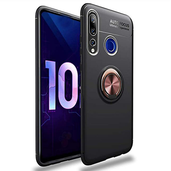Skyddande Skal med Ringhållare - Huawei P Smart Z Svart/Blå