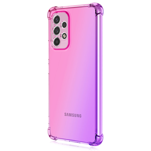 Samsung Galaxy A23 5G - Stilig tynt silikondeksel Pink