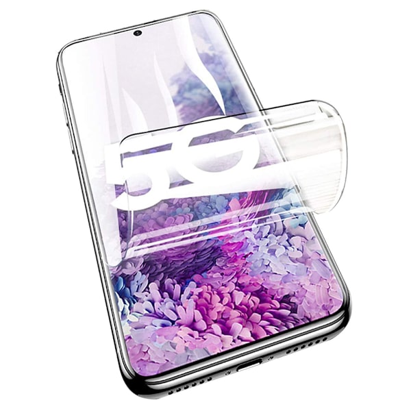 2-PACK Samsung Galaxy S21 FE Hydrogel Skærmbeskyttelse 0,3mm Transparent