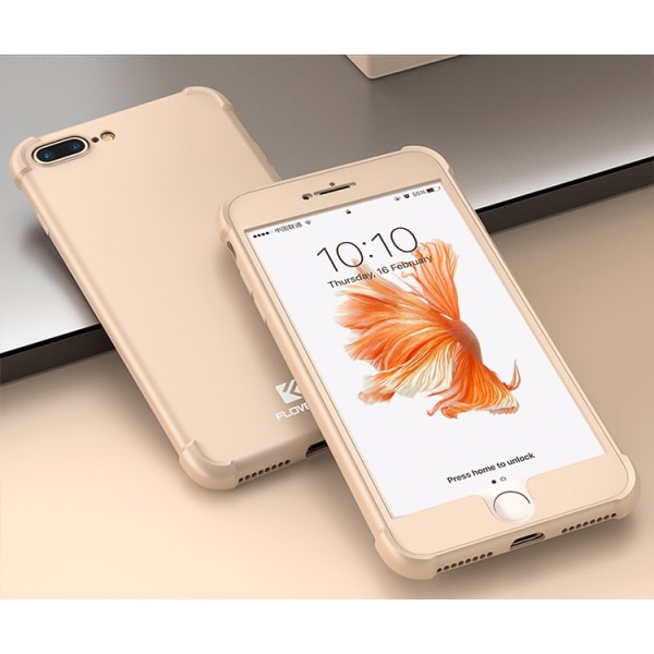 iPhone 6/6S - Praktisk beskyttelsesveske (FLOVEME) Guld