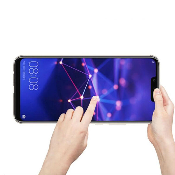 HuTechs Carbon-Skärmskydd för Huawei Mate 20 Lite Vit