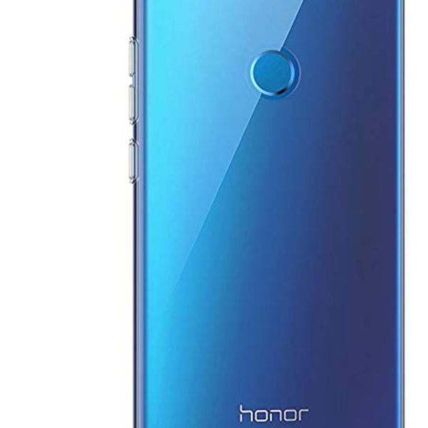 Robust silikonbeskyttelsesdeksel - Huawei Honor 9 Lite Transparent/Genomskinlig