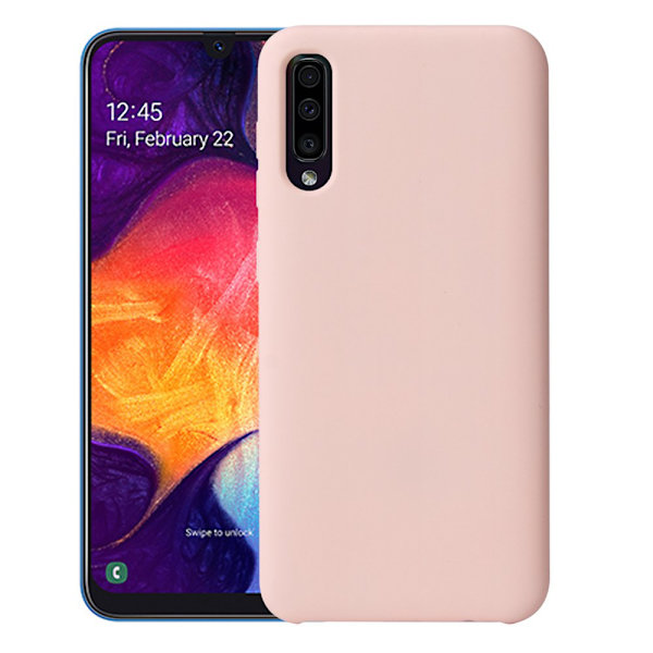 Elegant Silikonskal - Samsung Galaxy A50 Mörkblå