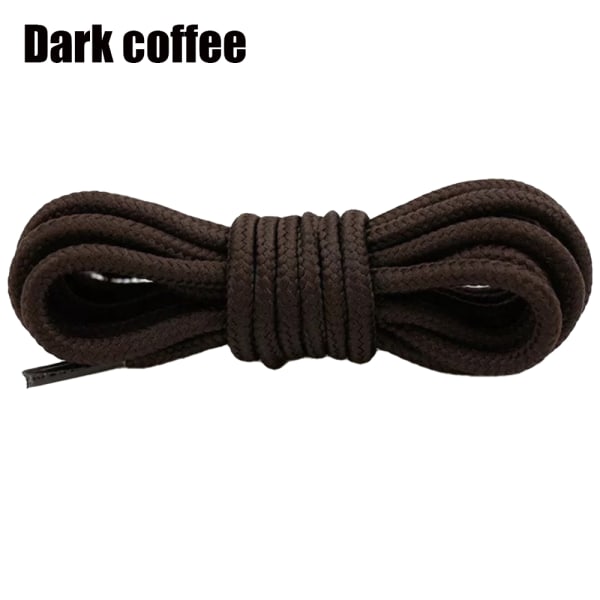 Ekstra sterke skolisser i polyester (flere farger og lengder) Kaffe 1.2M