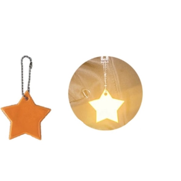 Effektiv Star Reflex Ball Chain Guld