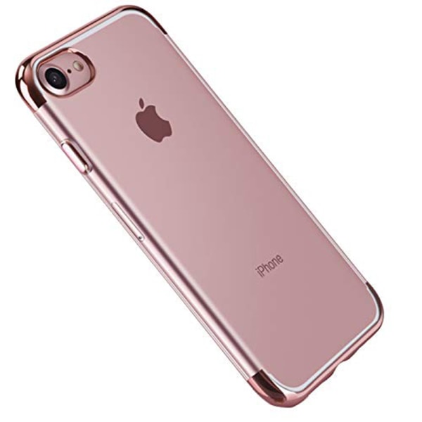 Effektfullt Skal av mjuk Silikon till  iPhone 6/6S Guld