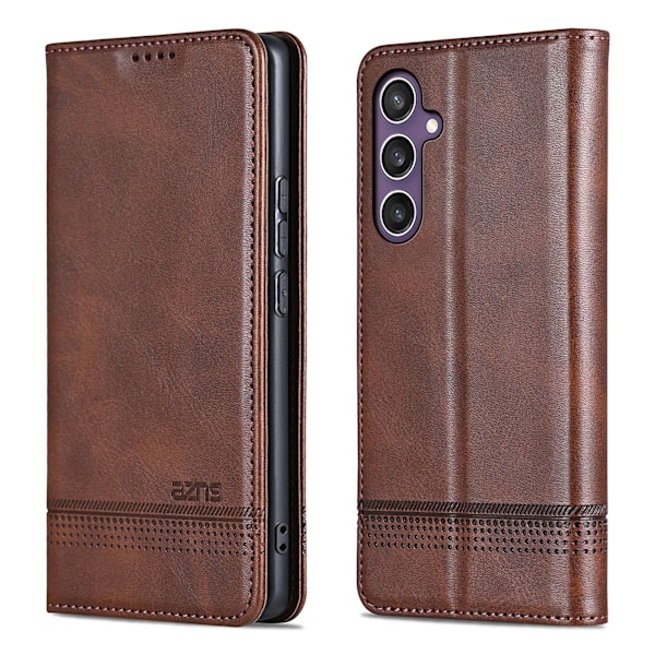 Samsung Galaxy S25 Plus Fodral med Stativ & Kortfack Blå