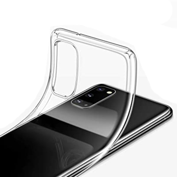 Skal - Samsung Galaxy S20 Transparent/Genomskinlig